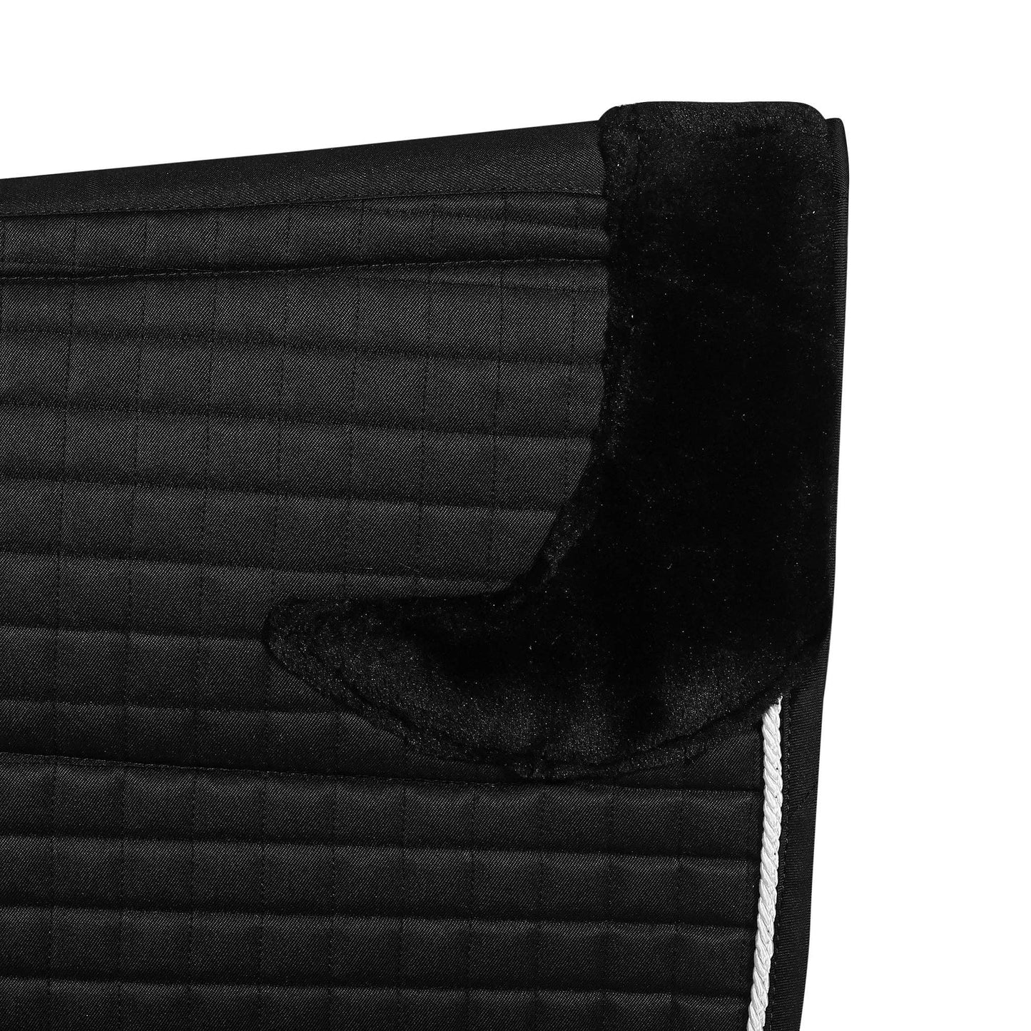 Couture Regal Saddle Pad with White Sherpa Fleece & CoolMax® Linings