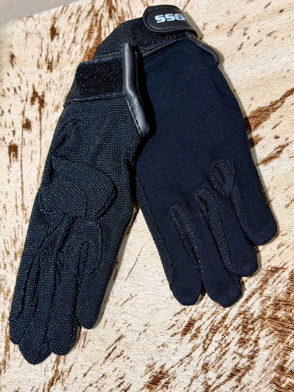 New SSG Ladies Riding Gloves • Black • Size Small
