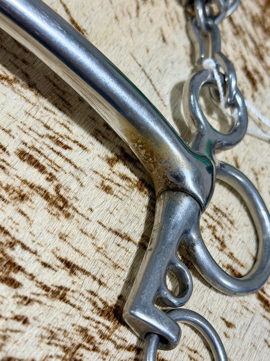 Short Shank Mullen Mouth Pelham Bit • 5”