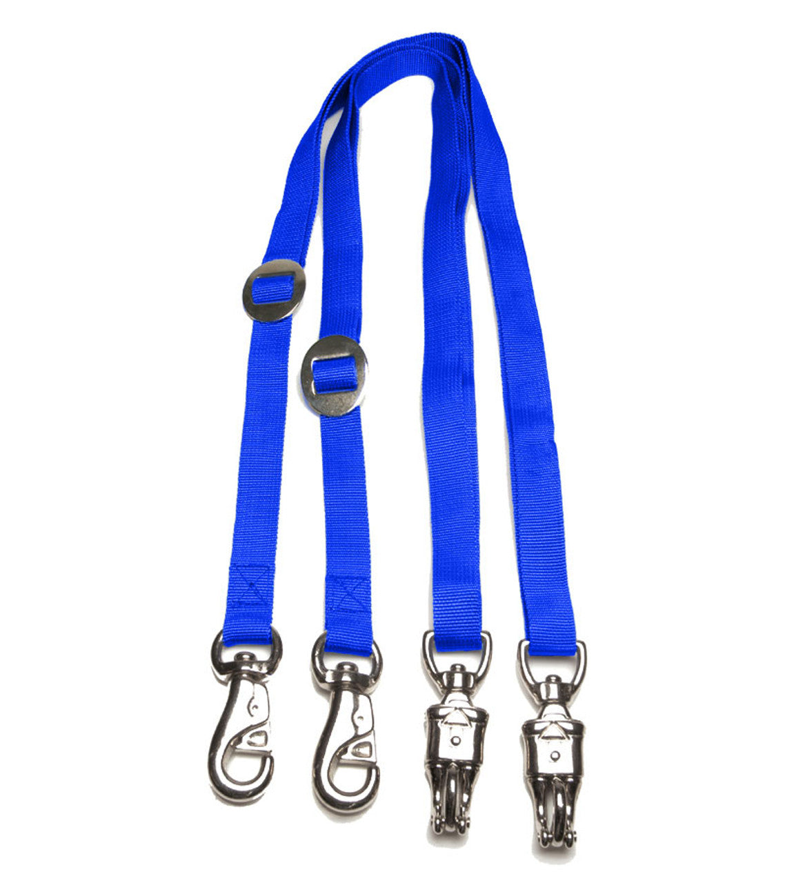 safety cross ties pair blue