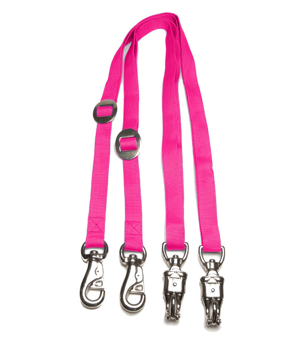 safety cross ties pair pink