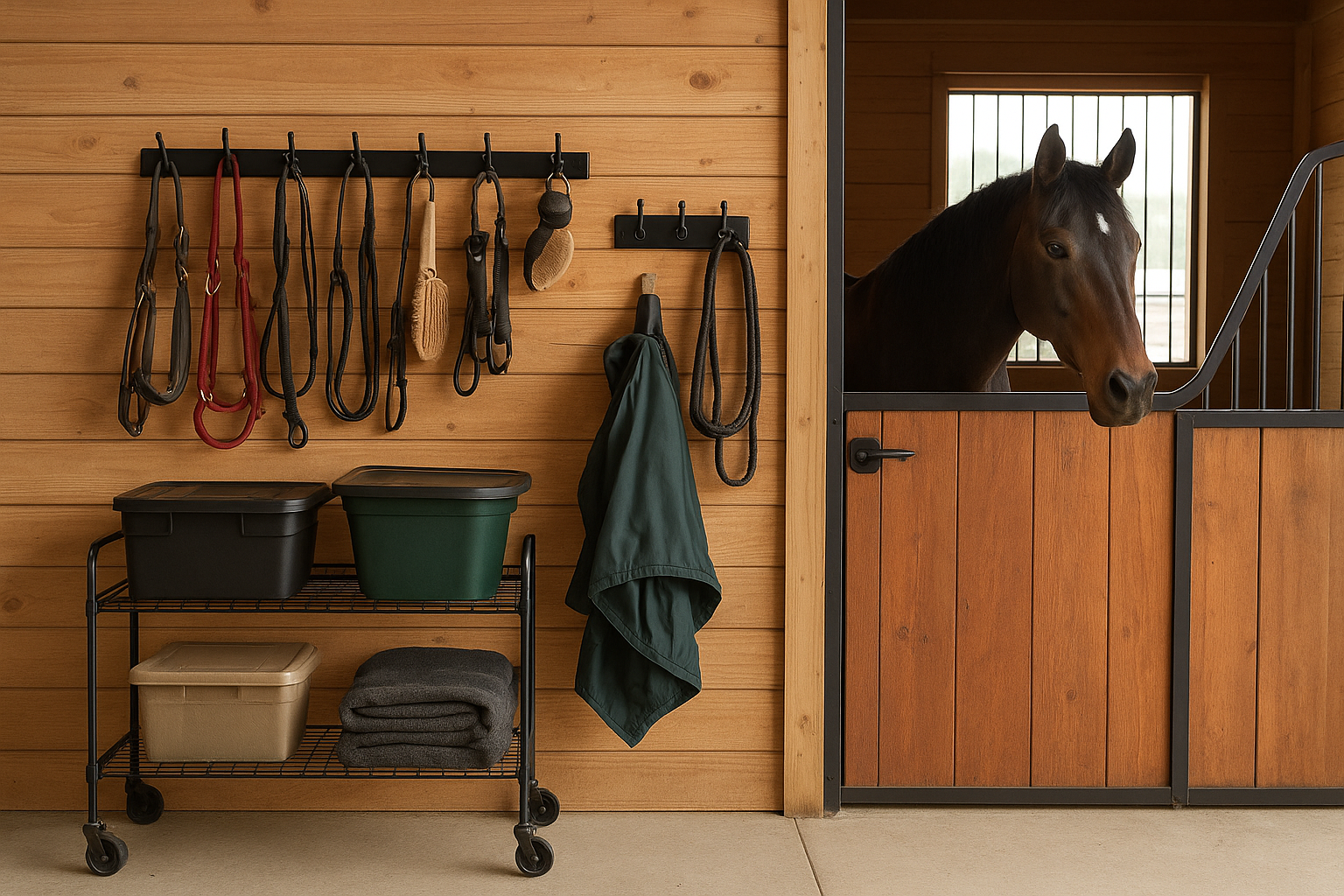 Barn Organization – Spotted M Tack