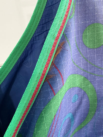 Used WeatherBeeta Turnout Sheet – 81” – Blue Circle Print