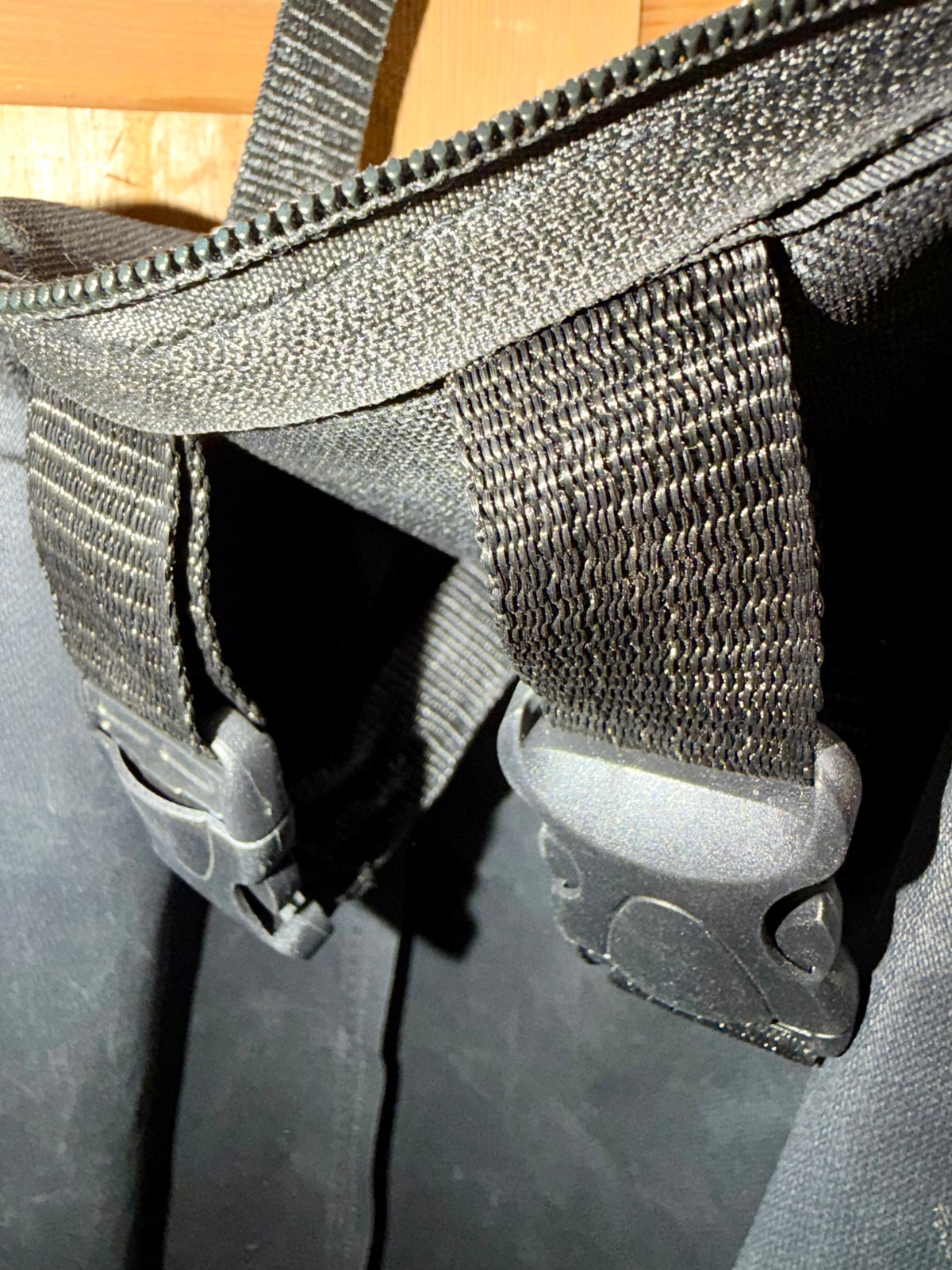 Tough-1 Black Nylon Tail / Rein Storage Bag