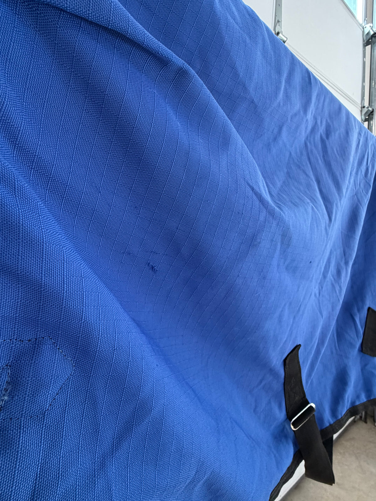 Used Schneiders Dura-Tech Turnout Sheet – 60” – Royal Blues