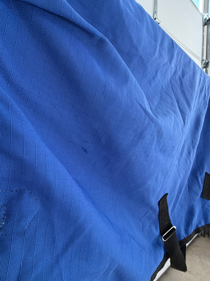 Used Schneiders Dura-Tech Turnout Sheet – 60” – Royal Blues