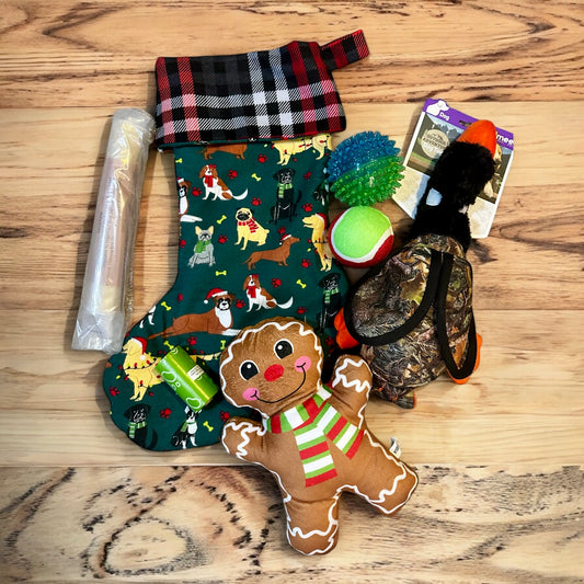 Dog Stocking Gift Set