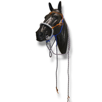 SCR Braided Loping Hackamore Set