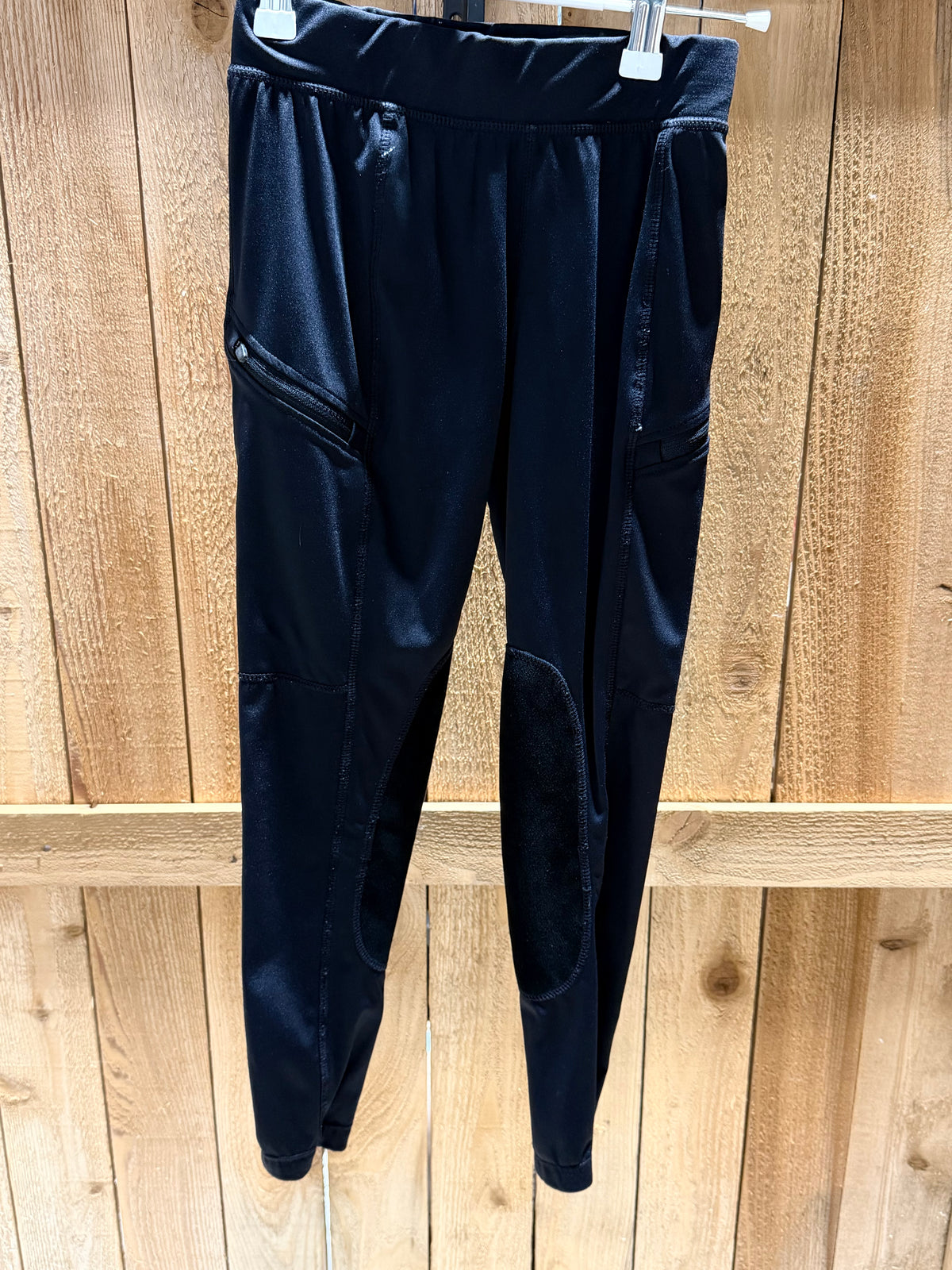 Willit Children’s Pull-On Riding Tights • Black • Size Small