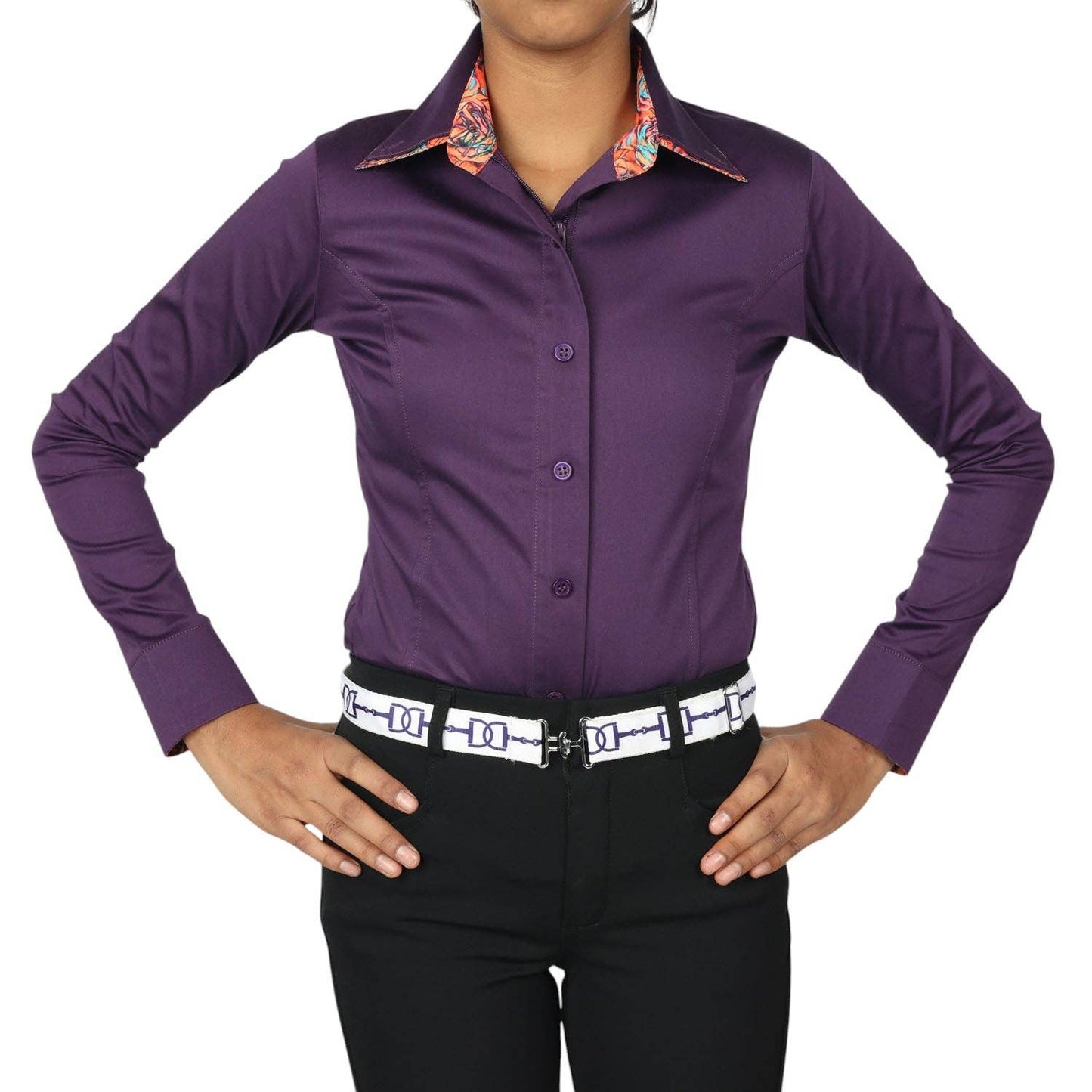 Hidden Zip Show Top – Youth Show Shirt
