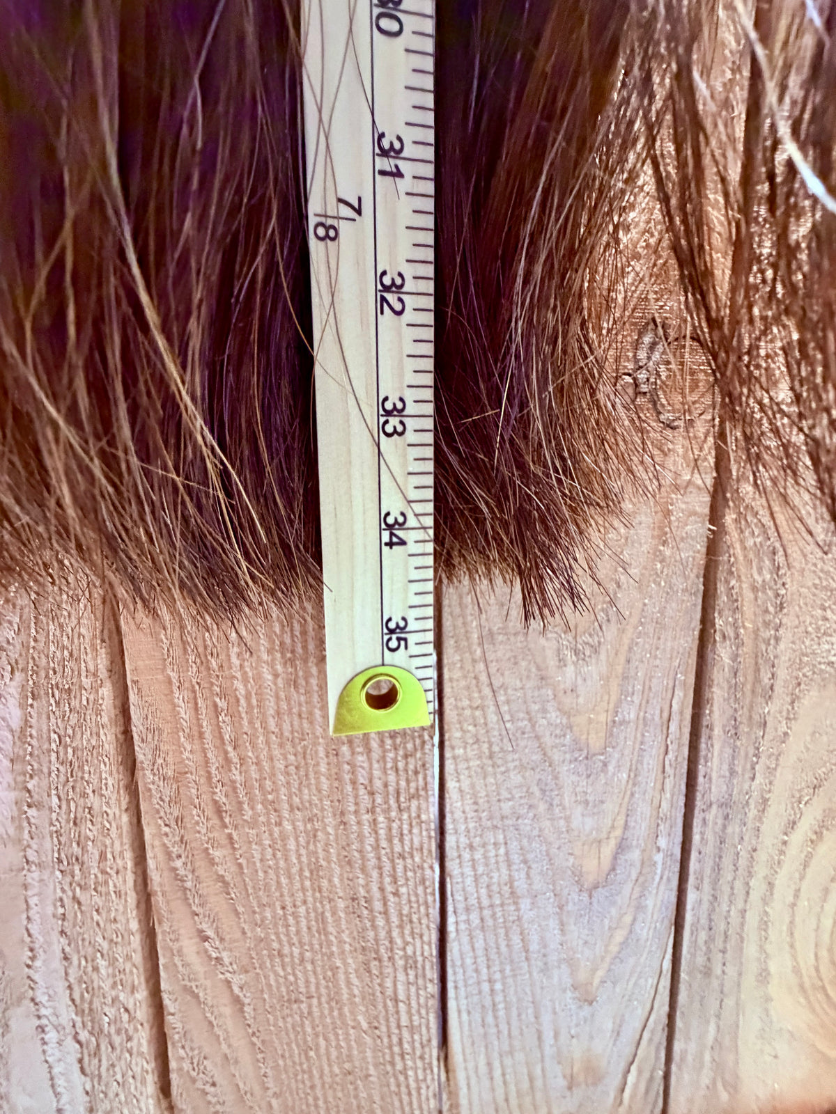 Pre-Owned | Dark Chestnut Fake Horse Tail Extension
