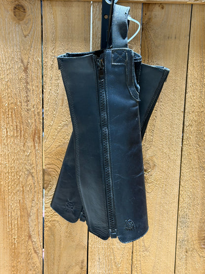 Ariat Children’s Half Chaps • Black • Size Medium