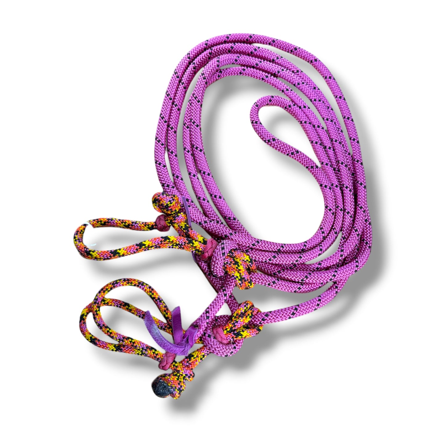 SCR Tack Roping Reins with EZ-Knot Slobber Straps 10 - 11” (read description)