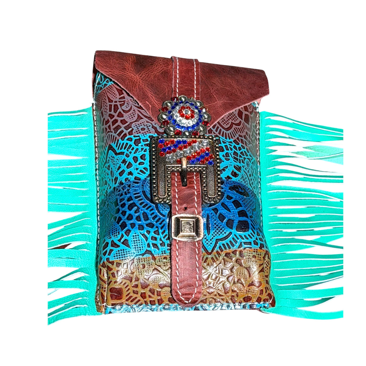 Rear Cinch Bag (embossed)