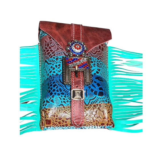 Rear Cinch Bag (embossed)