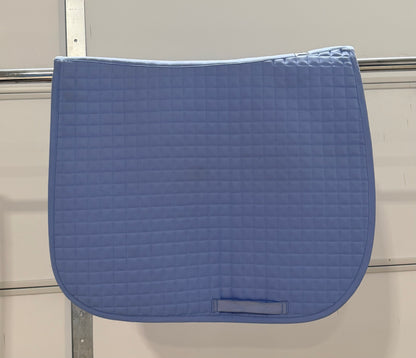 Lightly Used Dover Saddlery & Riders International Dressage Pad – Periwinkle