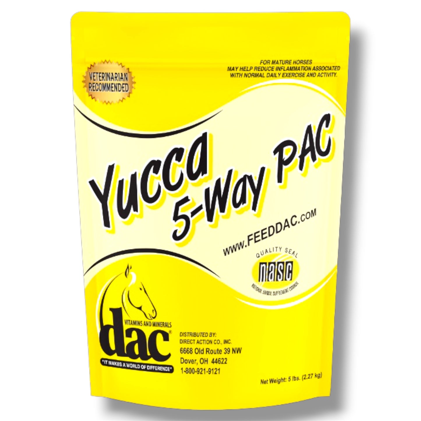 dac® Yucca 5-Way Pac – 5 lb. Bag