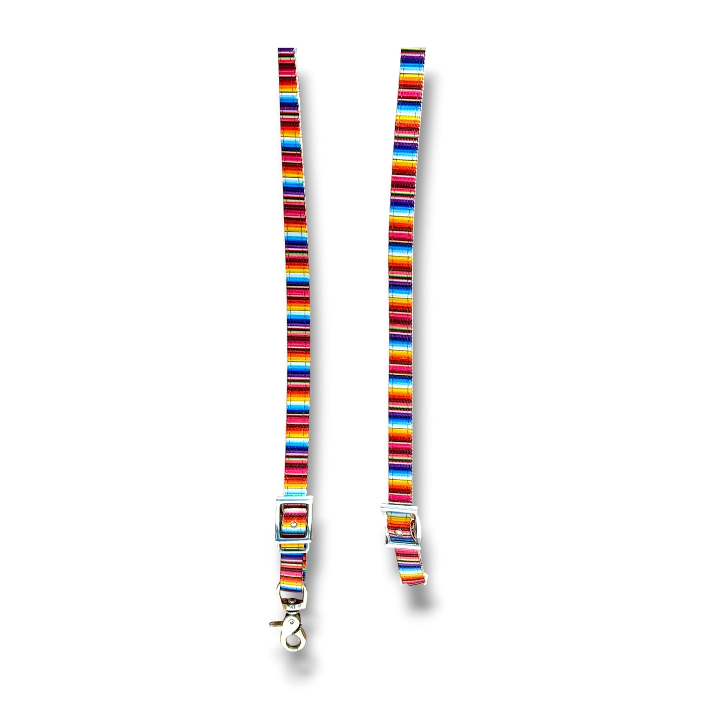 Lightly Used Serape Nylon Performance Reins – 7’