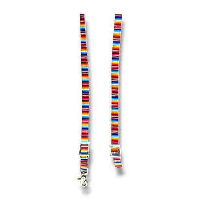 Lightly Used Serape Nylon Performance Reins – 7’
