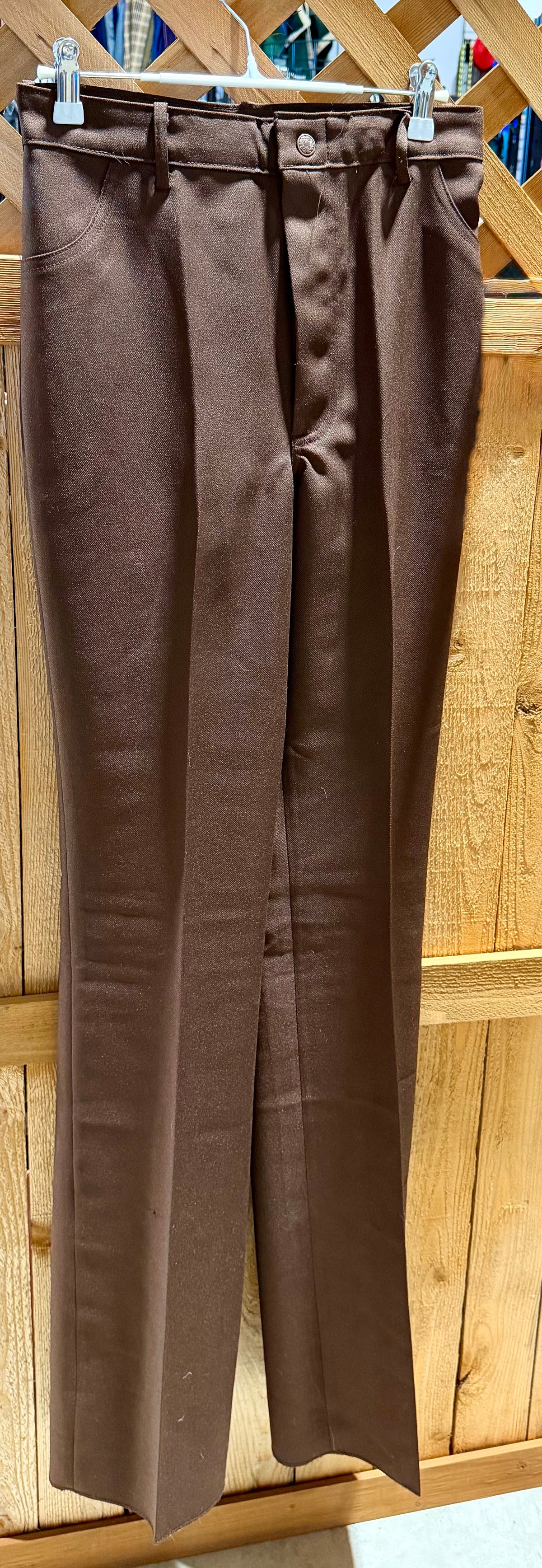 Brand New Dixon Jenkins Chocolate Brown Show Pants • 37” Waist