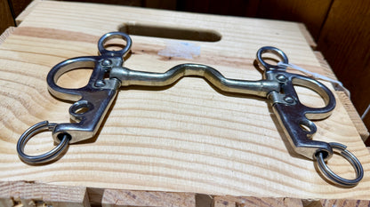 Mike Quick Pelham Bit • Medium Port • 4.5” Mouth
