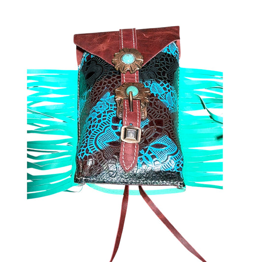Rear Cinch Bag (embossed)
