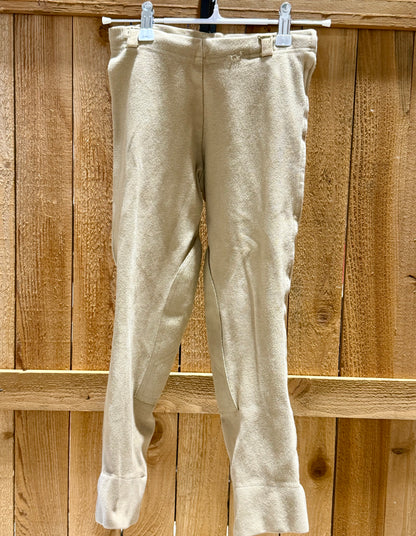 Annie’s Riders Children’s Pull-On Breeches • Beige • Size 8