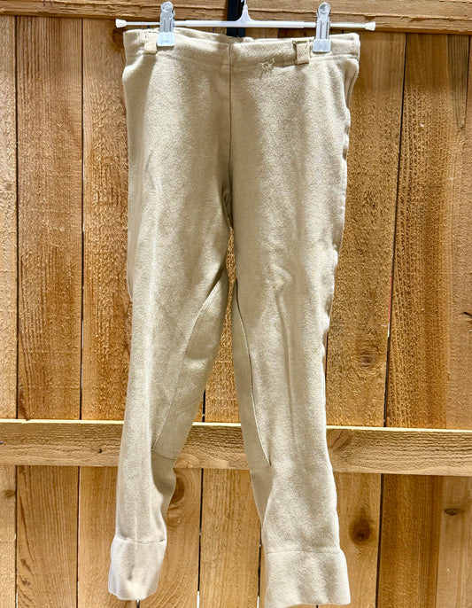 Annie’s Riders Children’s Pull-On Breeches • Beige • Size 8