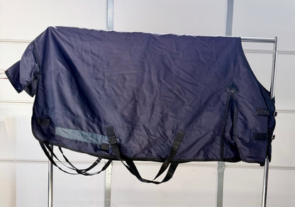 Used Toklat Timberline II Turnout Blanket – 72” – Navy Blue