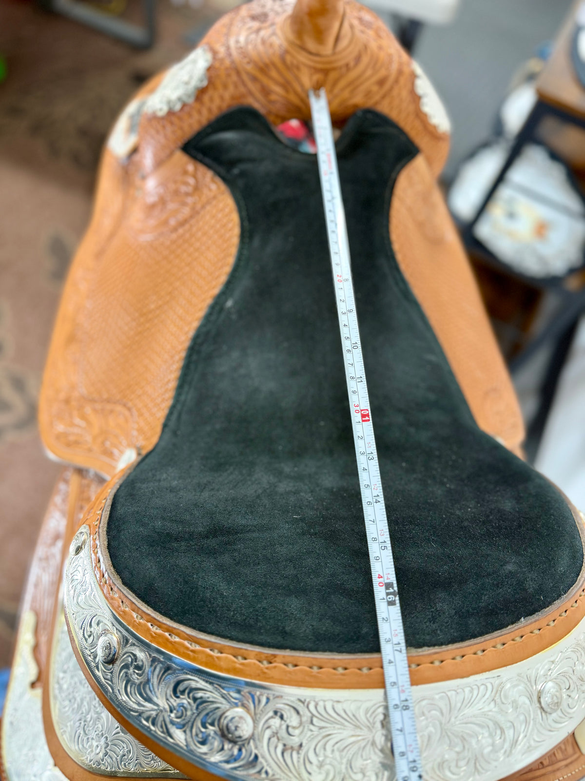 Snaffles Brand Western Show Saddle Package  • Bridle, Reins & Cases Included