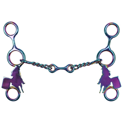 Fast Turns JR Cowhorse Bit with Copper Roller