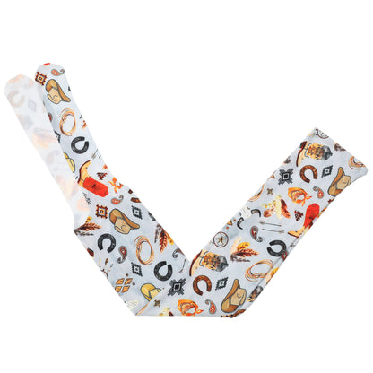 Lycra printed slip-on tail bag