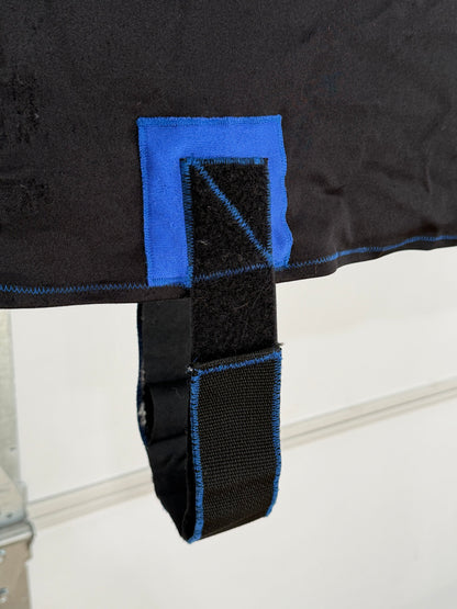 Sorta Sleazy Lycra Blanket – Large (78–80”) – Royal Blue & Black