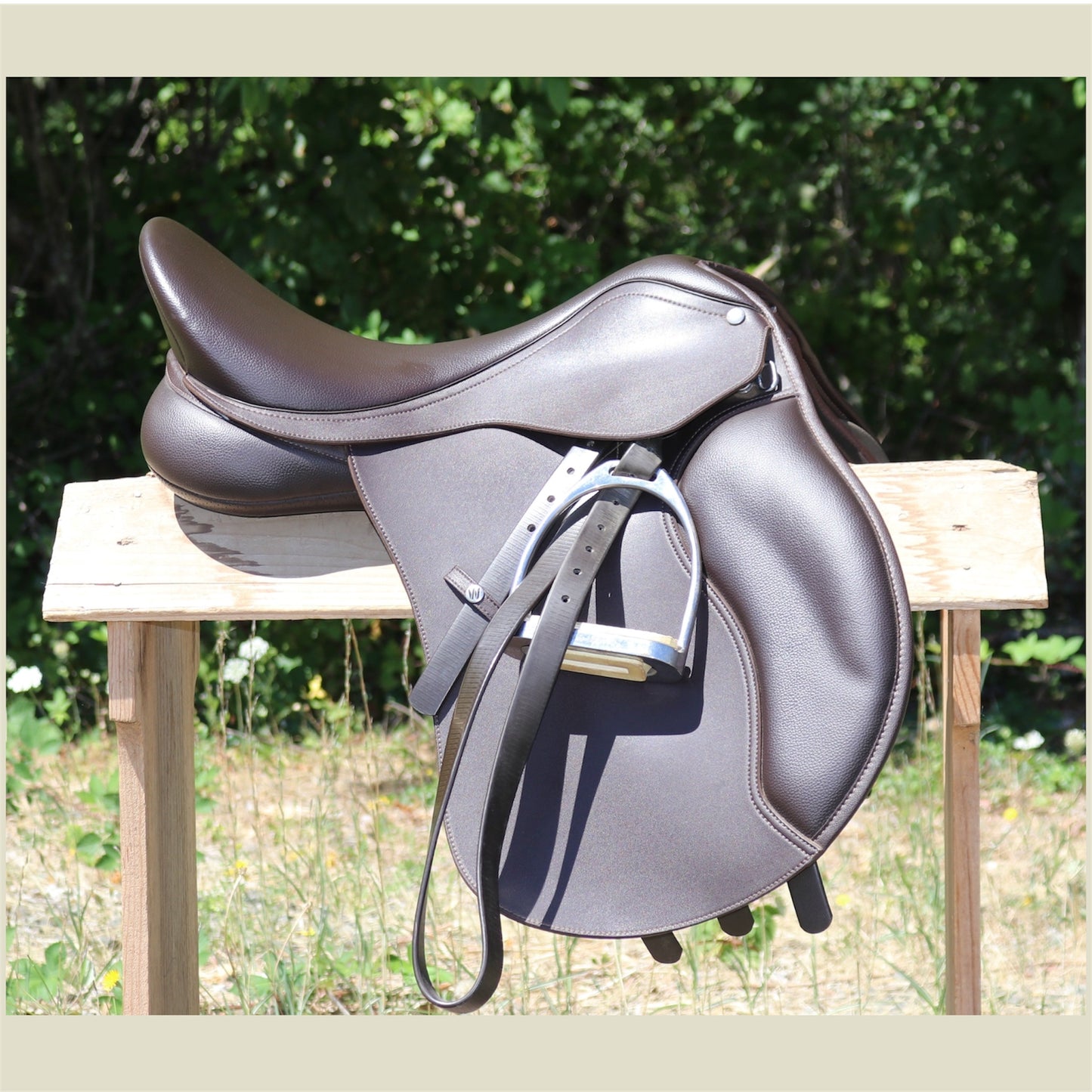 Wintec 500 All-Purpose English Saddle – 17” – Brown