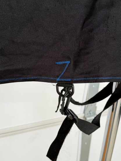 Sorta Sleazy Lycra Blanket – Large (78–80”) – Royal Blue & Black