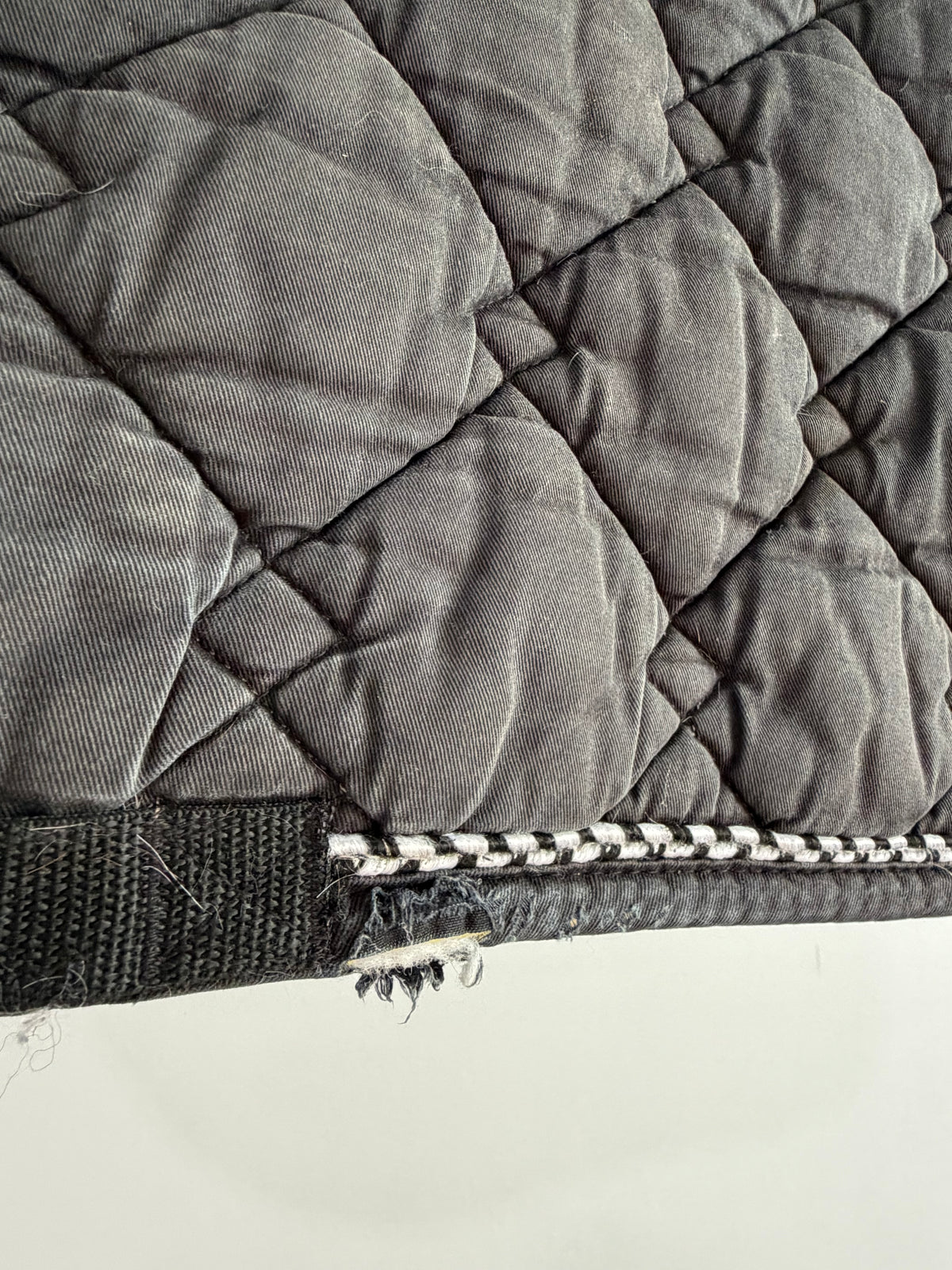 Used Roma Wick-Easy Dressage Saddle Pad – Black