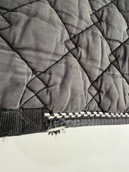 Used Roma Wick-Easy Dressage Saddle Pad – Black