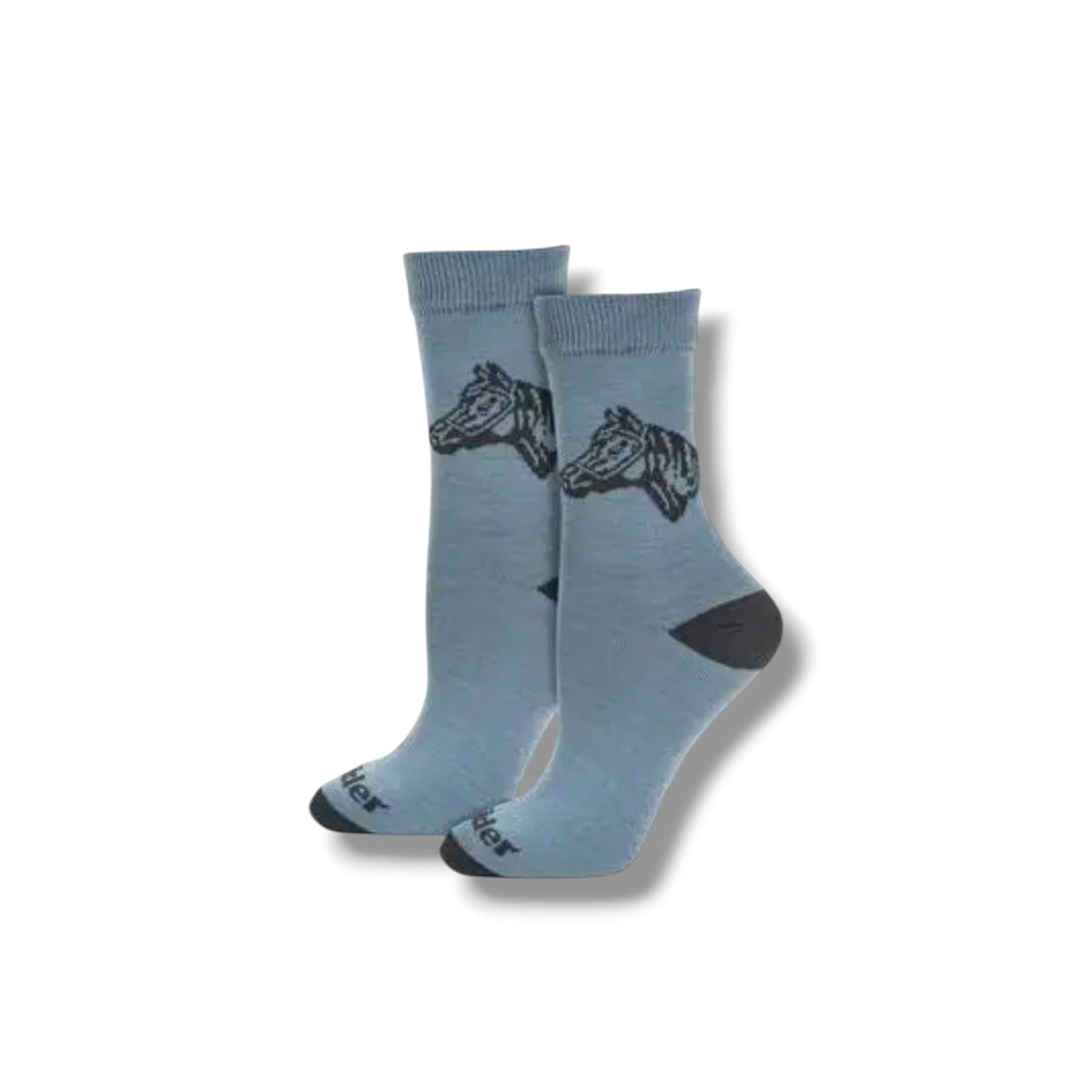 Ladies Crew Socks – Horse Head