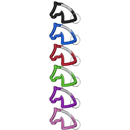 Horsehead Carabiner Keychain