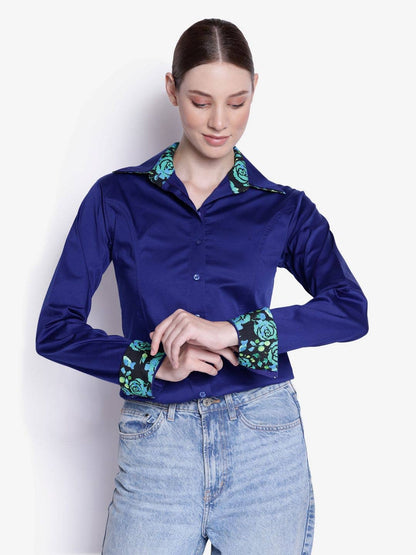 Ladies Hidden Zip Show Top – Women’s Show Shirt