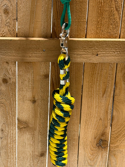 Brand New Knot Just Rope Football Rope Halter & Matching Lead