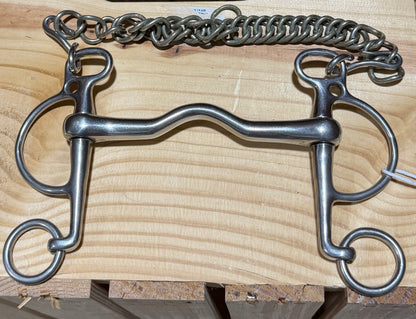 Used Low Port Pelham Bit • 5” Mouth