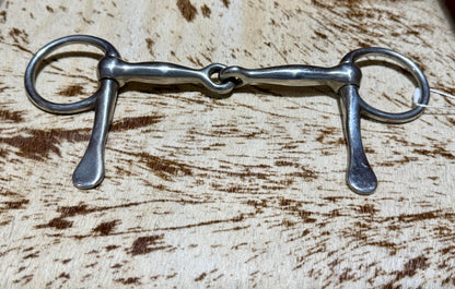 Used Half-Cheek Driving Snaffle Bit • 5”