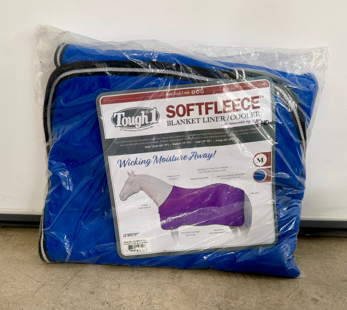 NIP Tough-1 Fleece Cooler – MED – Royal Blue