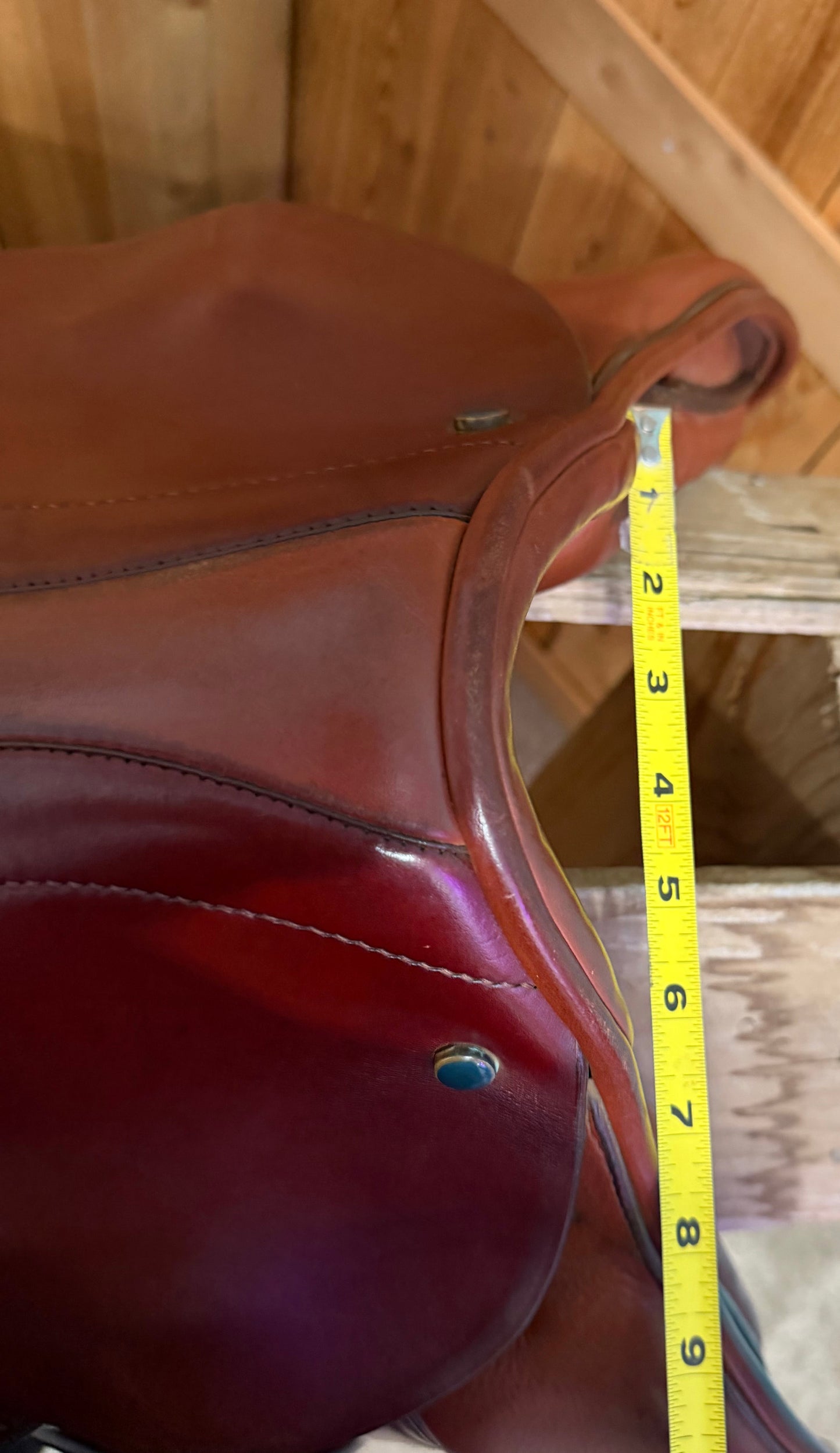 Stubben All-Purpose English Saddle – 18” Seat, Wide Tree (6.5” Gullet)