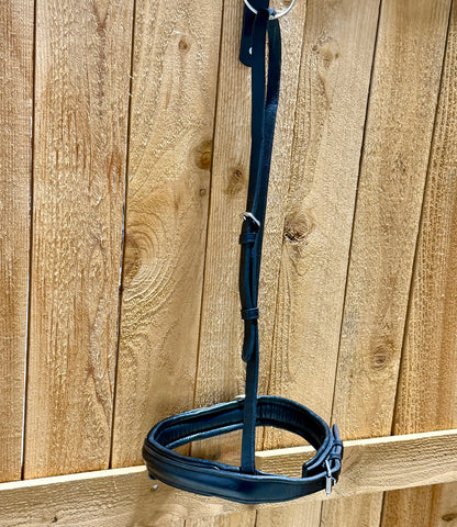 Used Black Dressage Cavesson Replacement Noseband