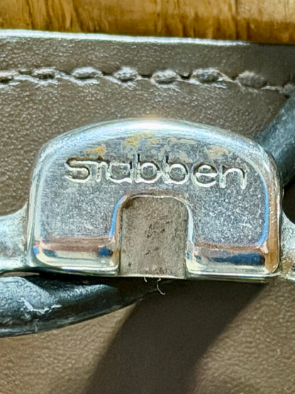 Used Stübben Equi-Soft Leather Girth Elastic Ring System