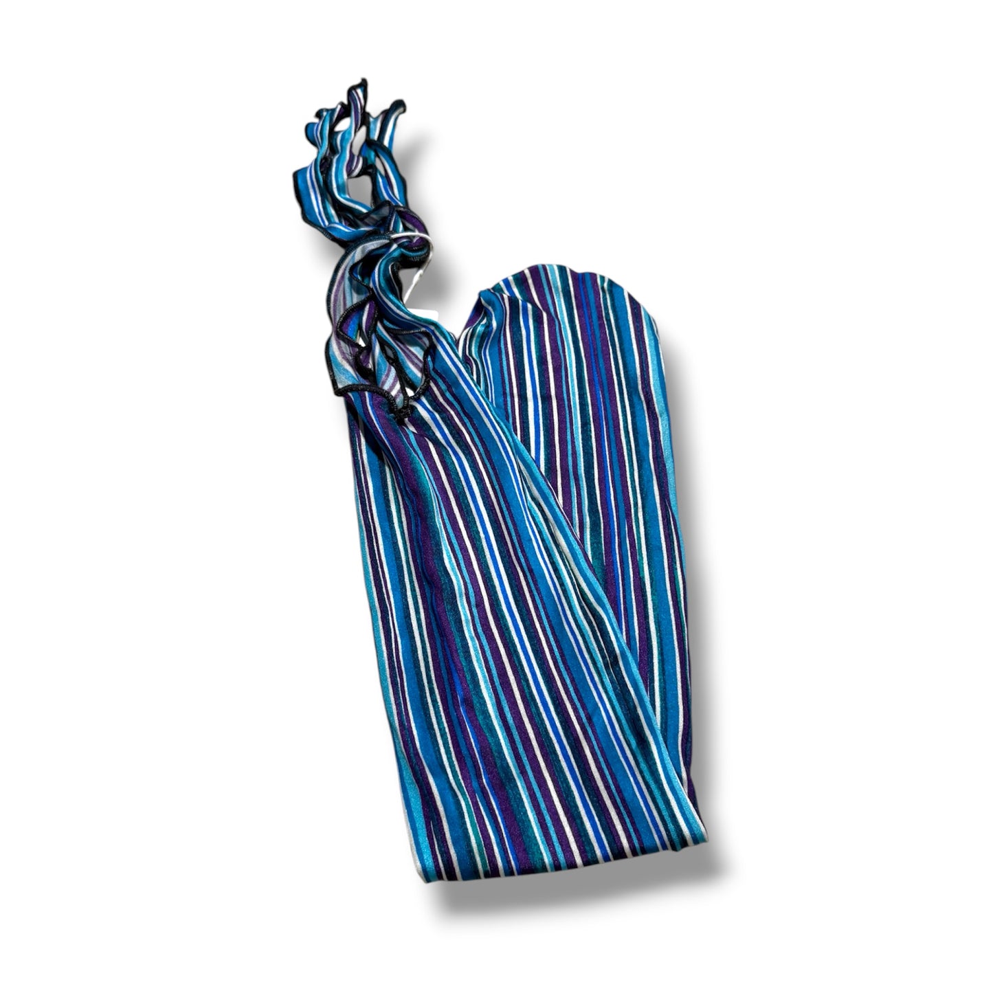 Used Striped Lycra Tail Bag