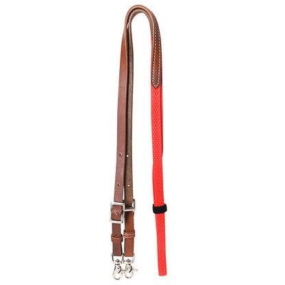 Rubber Grip Barrel Reins