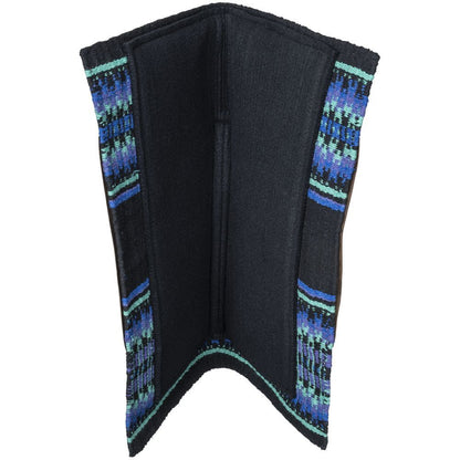 Western Contour Pad with Woven Blanket Top
